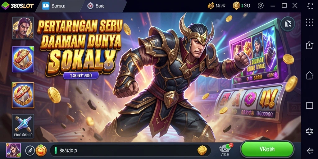 Tangkapan layar menunjukkan pemain yang sedang beraksi di 380SLOT.
