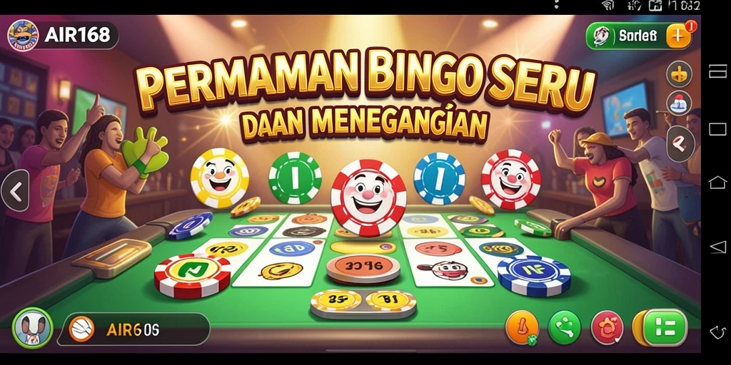 Tampilan gameplay AIR168 yang seru dan penuh warna.