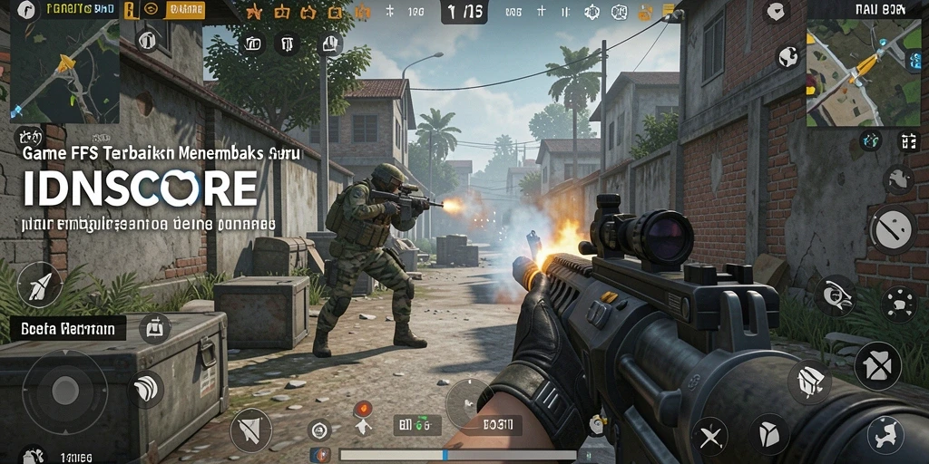 Gameplay menegangkan dalam IDNSCORE dengan grafis mengesankan.