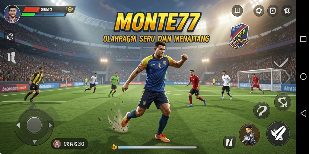 Screenshot gameplay MONTE77 yang menampilkan aksi seru dalam olahraga.