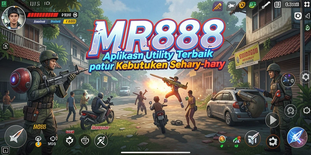 Tampilan antarmuka aplikasi MR888 yang user-friendly dan fungsional.