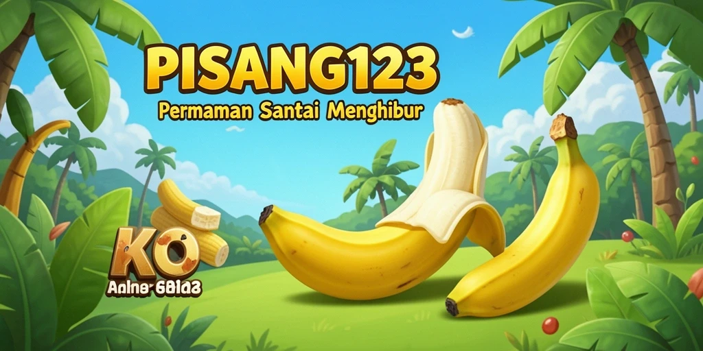 Tangkapan layar gameplay PISANG123 yang penuh warna.