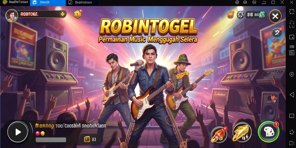Screenshot utama ROBINTOGEL yang menampilkan gameplay seru dan interaktif.