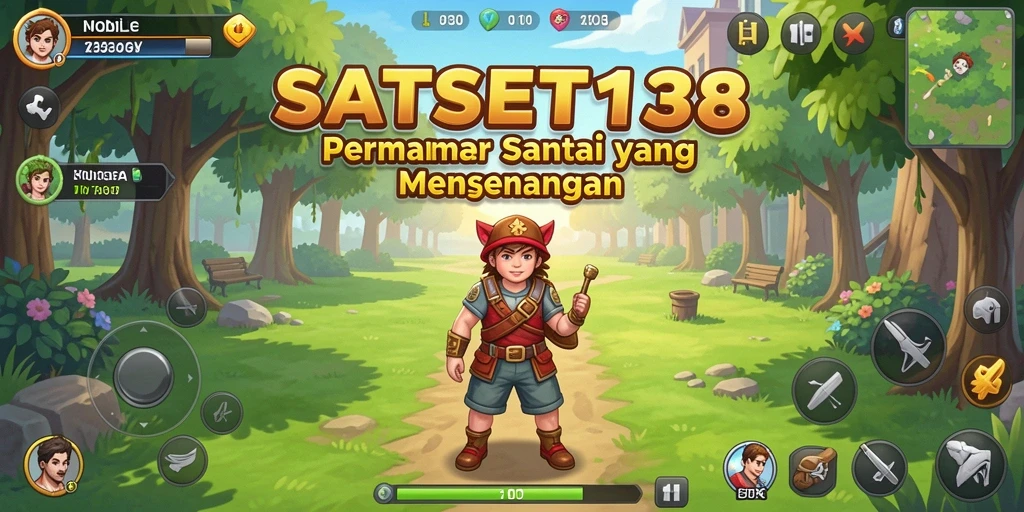 Tampilan gameplay SATSET138 yang menarik dan menghibur.