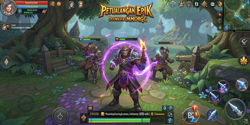 Tampilan gameplay yang menarik dalam V07 dengan aksi pertempuran seru.