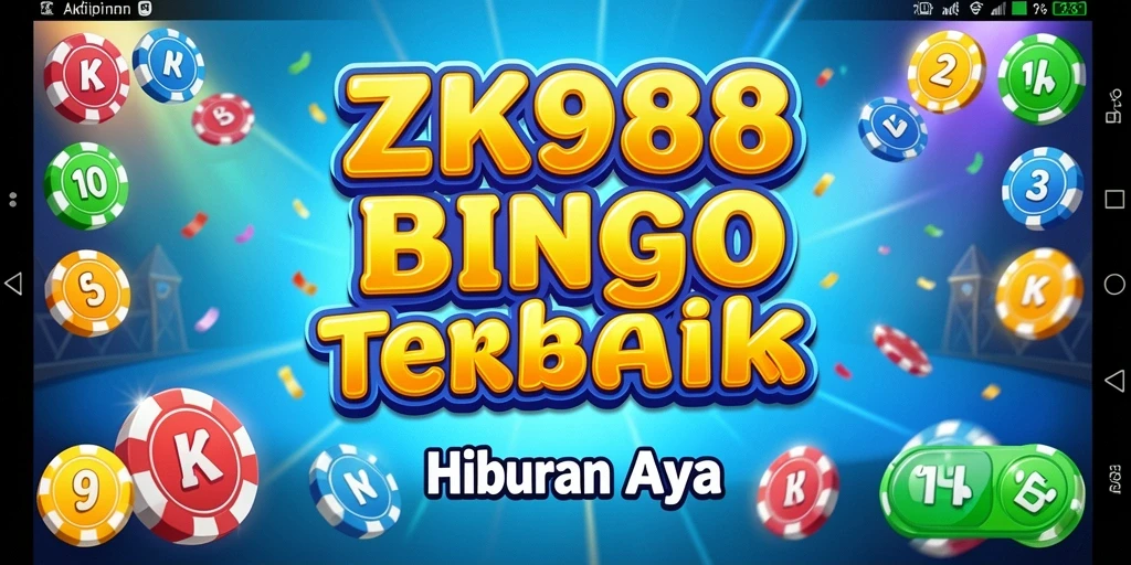 Screenshot gameplay ZK988 yang menunjukkan keseruan permainan Bingo.